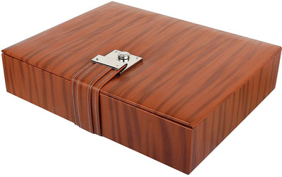 

zaradise Jewellery Organizer Box Brown Colour Jewellery Vanity Box(Brown)