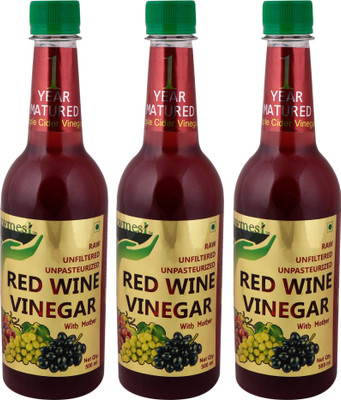 

Rawmest Balsamic Vinegar ( Red Wine Vinegar) Vinegar(1500 ml, Pack of 3)