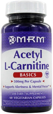 

MRM Acetyl L-Carnitine 500 mg 60 Vegan Capsules(60 No)