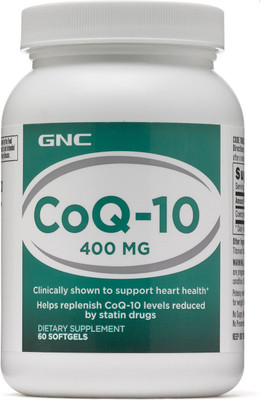 

GNC COQ-10 400mg Supplement, 60 Count(60 No)