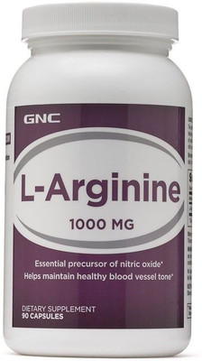 GNC LArginine 1000MG 90 caps(90 No)