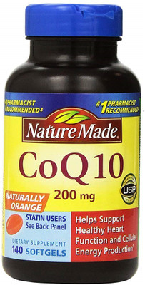 

Nature Made CoQ10 200 mg., 140 Softgels -IFSCC(140 No)
