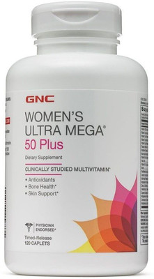 

GNC Women's Ultra Mega 50 Plus Supplement, 120 Count(120 No)