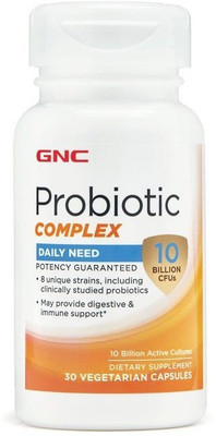 

GNC Super Probiotic Complex Daily Need 10 Billion CFUs(30 No)