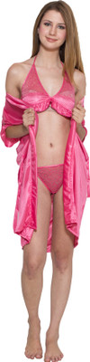

Kismat Fashion Lingerie Set, Pink