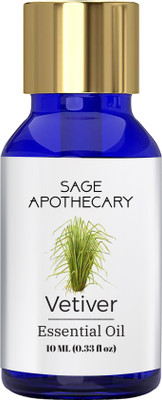 

Sage Apothecary Vetiver Essential Oil │100% Pure(10 ml)