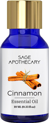 Sage Apothecary Cinnamon Essential Oil │100% Pure(10 ml)