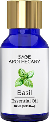 

Sage Apothecary Basil Essential Oil │100% Pure(10 ml)