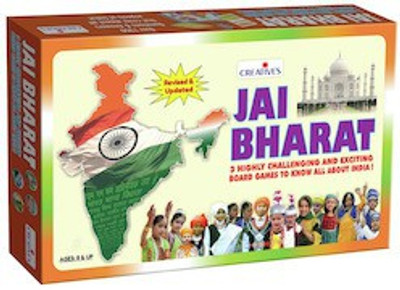 

Creative Educational Aids Jai Bharat Board Game