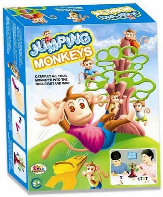 

Amazia Jumping Monkeys Board Game for Kidzz(2-4 players) Board Game