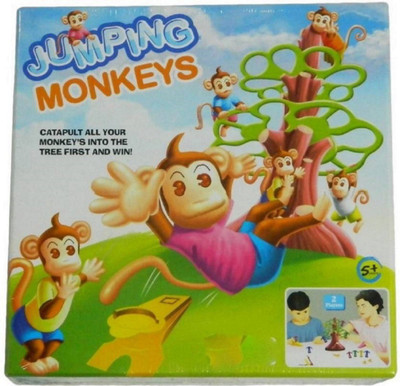 

Amazia Jumping Monkeys Junior Board Game for Kidss(Only 2 Players) Board Game