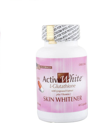 

ACTIVE WHITE 100% ORIGINAL BODY SKIN BRIGHTENING CAPSULES - MADE IN USA(60 g)
