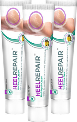 

GREEN CURE Heel Repair - Premium Ayurvedic Herbal Heel Repair Cream | German Design | 15 gm (Pack of 3)(45 g)