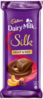 

Cadbury Dairy Milk Silk Fruit and Nut Chocolate Bars(Pack of 6, 330 g)