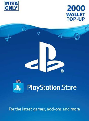 

2000 PlayStation Network Wallet Top-Up(Code in the Box - for PS4, PS3 & PS Vita)