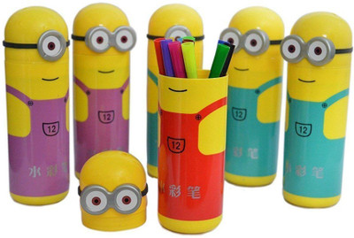 

Prime color pencil cyllindrical Shaped Color Pencils(Set of 6, Multicolor)