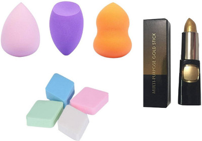 

tanvi27 HOT GLOSSY AND SHINY MULTIPURPOSE STICK WITH MAKEUP PUFF(Set of 2)