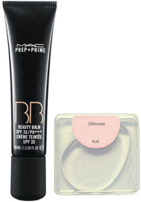 

Ultimate silicon puff, Mac Prep+prime BB Beauty balm(Set of 2)