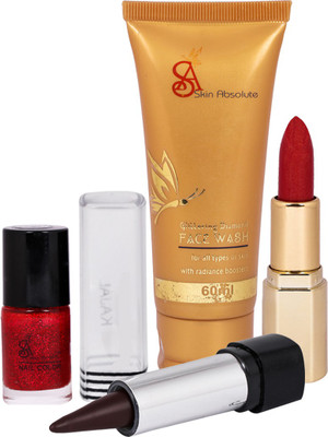 

Skin Absolute Ready Steady Go ( pack of 4) Combo Kit(Set of 4)