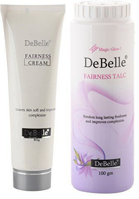 

DeBelle Fairness Combo of 80g Cream & 100g Talc(Set of 2)