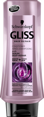 

Schwarzkopf Gliss Hair Repair with Liquid Keratin serum Deep Repair Conditioner 400 ml(400 ml)