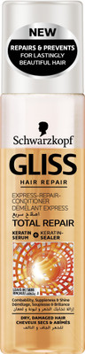 

Schwarzkopf Gliss Hair Repair With Liquid Keratin Total Repair Express Repair Conditioner 200 ml(200 ml)