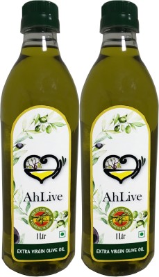 ahlive Extra Virgin Pack Of 2 Olive Oil Plastic Bottle(2 x 0.5 L)