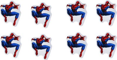 

AutoVHPR Set of 8 Spiderman Pencil Erasers for School Children Non-Toxic Eraser(Multicolor)