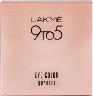 

Lakme 9 to 5 Eye Color Quartet Eye Shadow 7 g(Tanjore Rush)