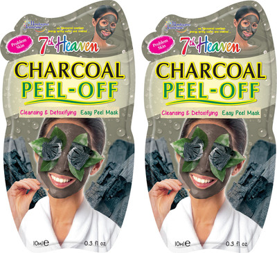 

Montagne Jeunesse Charcoal Peel Off Mask 10ml Pack Of 2(20 ml)