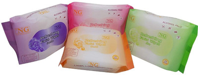 

PELO Facial Wipes For Girls Sensitive Skin, Cleansing Facial Wipes For Women And Girls, Pack Of 1(Pack of 100)