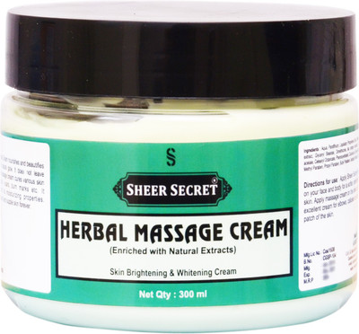 SHEER SECRET HERBAL MASSAGE CREAM(300 ml)