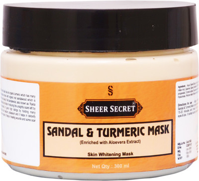 

SHEER SECRET SANDAL & TURMERIC MASK(300 ml)