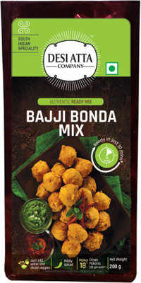 

Desi Atta Company BAJJI BONDA MIX, 200g (800 g, Pack of 4)