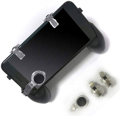 

Blue Birds Newest 5 in 1 Mobile Phone Gamepad Joystick Controller L1 R1 Fire Shooter Buttons Trigger Handle for PUBG Gaming Accessory Kit(Black, For Android, iOS, Wii)