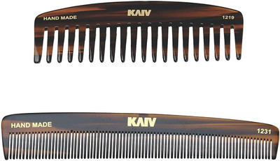 

KAIV 1231X1219 Combo of Handmade Goorming Comb and Shampoo Comb