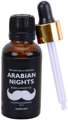 

Dynamo Ryaal Arabian Natural Organic Beard Growth Oil- 30ml, Pack Of 2 Hair Oil(30 ml)