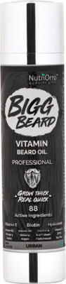 

NutriOrro Bigg Beard Professional - Urban Vitamin Beard Oil | Enriched With Argan, Jojoba, Almond, Rose Hip, Cedarwood, Ylang Ylang And 44 Other Essential Oils | Beard Hair Oil(50 ml)
