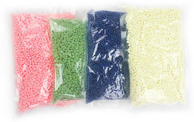 

AMTOPZ kongsung pink ,allovera , blue and white chocolate brazilian wax combo 4 strips (1000+1000+1000+1000)gm Wax(4000 g)