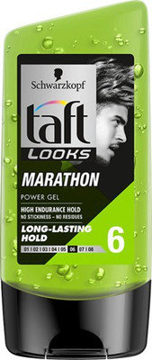 

Schwarzkopf Taft All Weather Looks Marathon Power Gel Long Lasting Hold 150 ml Gel(150 ml)