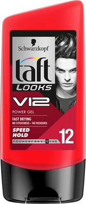

Schwarzkopf Taft All Weather Looks V12 Power Gel Speed Hold 150 ml Gel(150 ml)