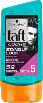 

Schwarzkopf Taft All Weather Looks Stand up Look Mega Strong Hold 150 ml Gel(150 ml)