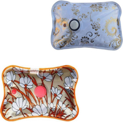 

saioni Super Comfort 2 Piece Combo of Electric 1 L Hot Water Bag(Multicolor)