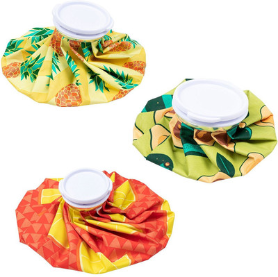 

Trendmakerz HWB-3 Non-Electric 1 L Hot Cold Pack of 3 Ice Bags Pack(Multicolor)
