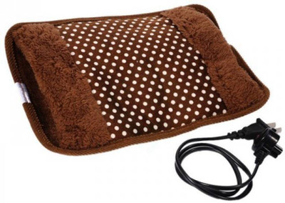 

CRETO Velvet Electric Heating Warm Bag for Pain Relief electric 1 L Hot Water Bag(Multicolor)