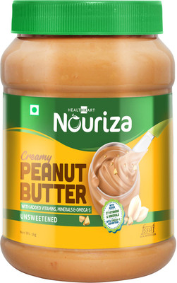 

NOURIZA Peanut Butter Fortified with Vitamins & Minerals,Creamy 1 kg