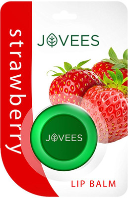 

Jovees Strawberry Lip Balm (Pack of 2) Strawberry(Pack of: 2, 5 g)