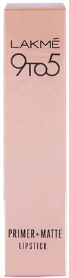 

Lakme 9 to 5 Creaseless Creme Lip Color(CB4 Hazel Rush, 3.6 g)