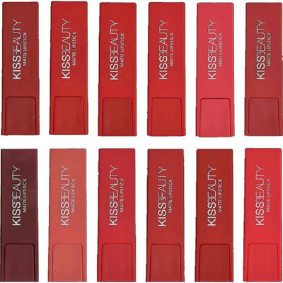 

Kiss Beauty multi colour lipstick(Multicolor)