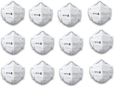 

3M Anti Pollution Mask 9010 N95 NIOSH, Dust Pollution, Disposable (pack of 12) Mask and Respirator